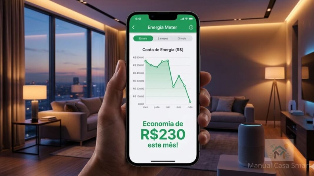 como uma casa inteligente economiza energia na conta de luz.