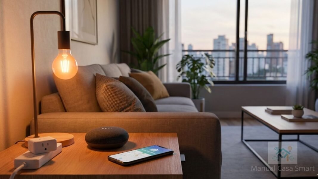 como montar uma casa inteligente barata com orçamento de 500 reais.