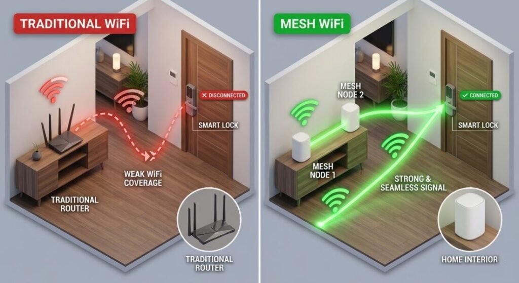 Roteador Mesh Vale a Pena em 2026? Fim da Casa Offline 2 Mesh repetidor